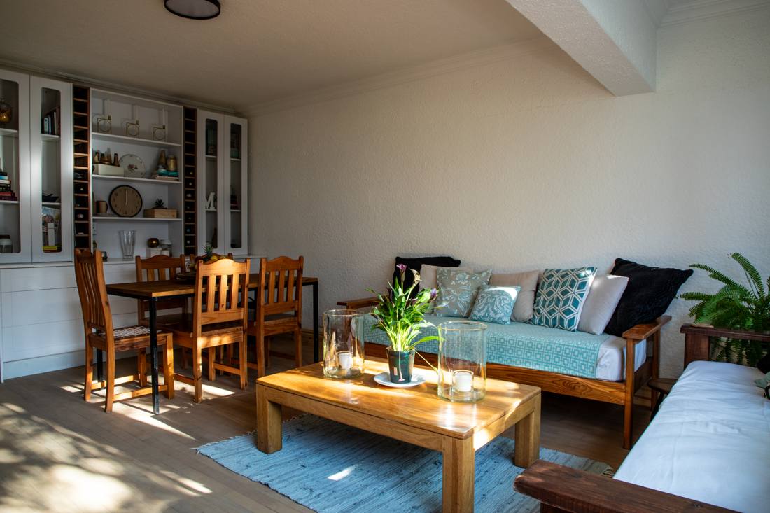 Living and dining room
