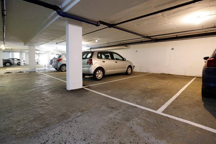 Undercover parking bay