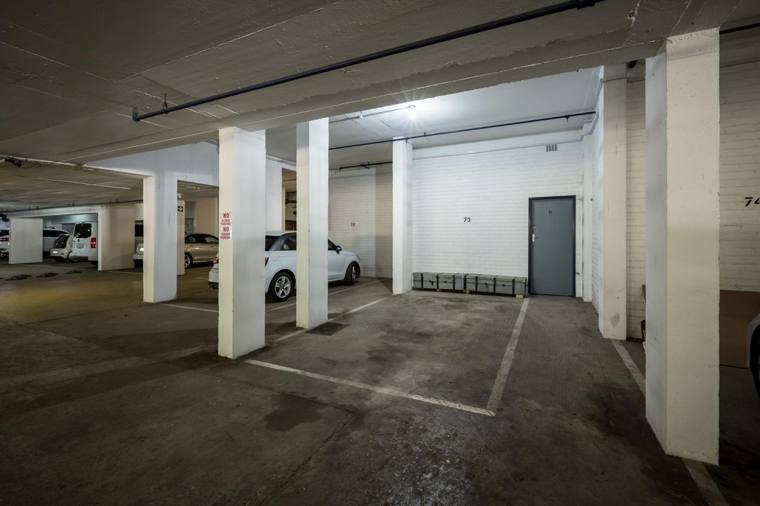 Secure parking bay