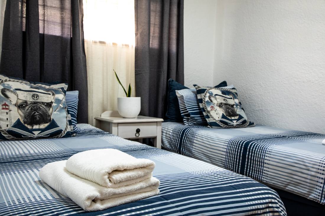 Bedroom 2 with two single beds
