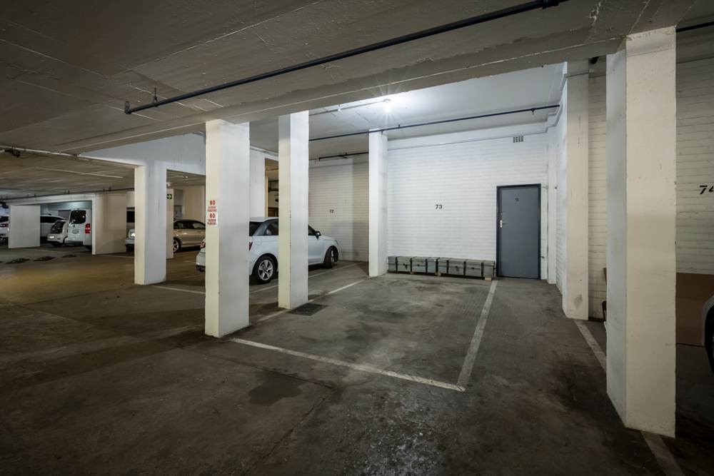 Secure parking bay